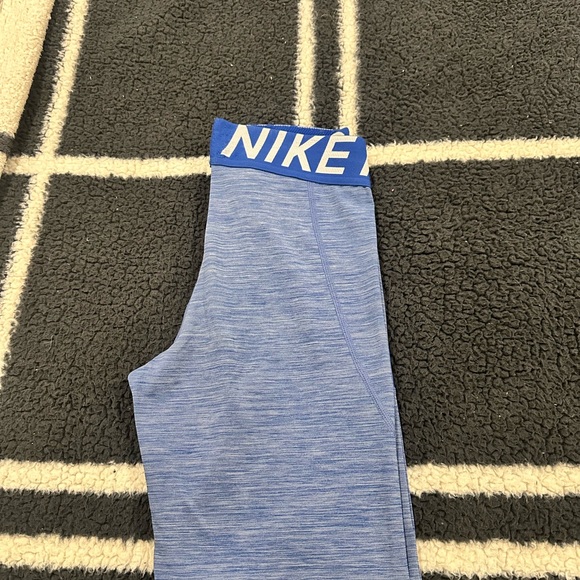 Nike Blue Leggings - Picture 1 of 4